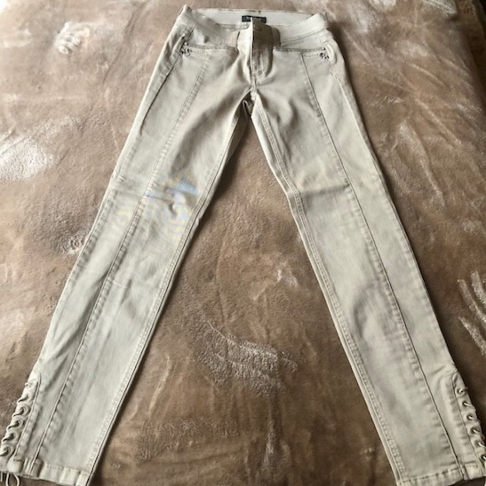 Straight Leg Embellished Jeans